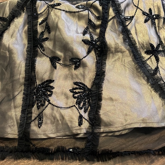 Scala Medium Black Beaded Midi Dress - Picture 5 of 5